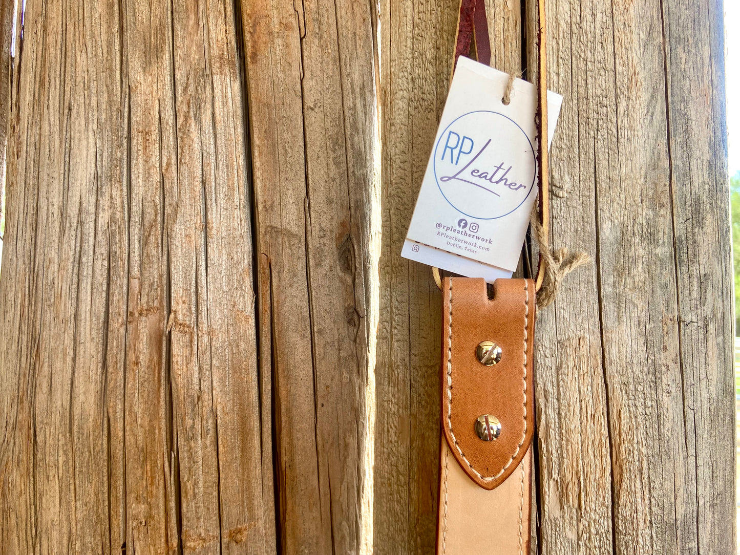 Basket Stamped Belt