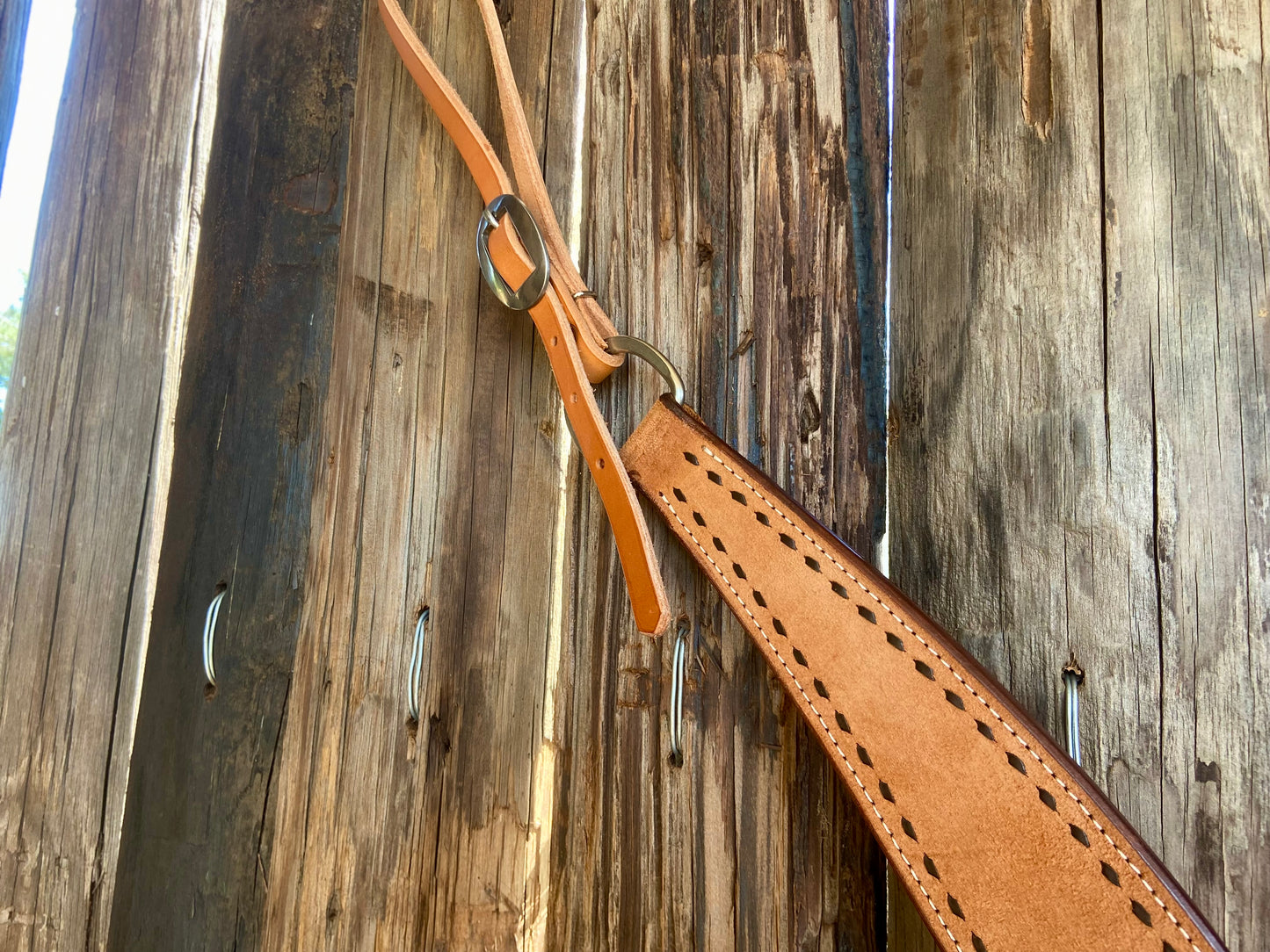 Buck stitched Breast collar